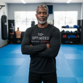 50+ Optimized Long Sleeve Tee – “Train With Intention”